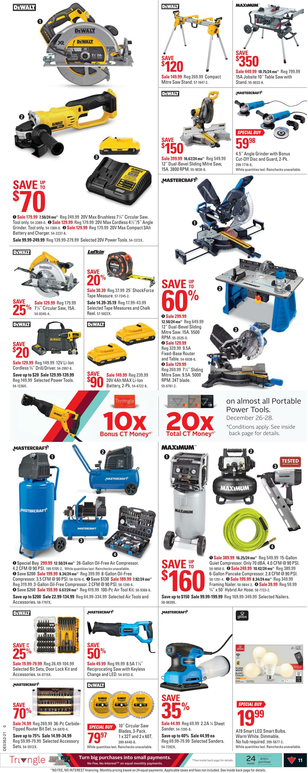 Flyer Canadian Tire 23.12.2021 - 29.12.2021