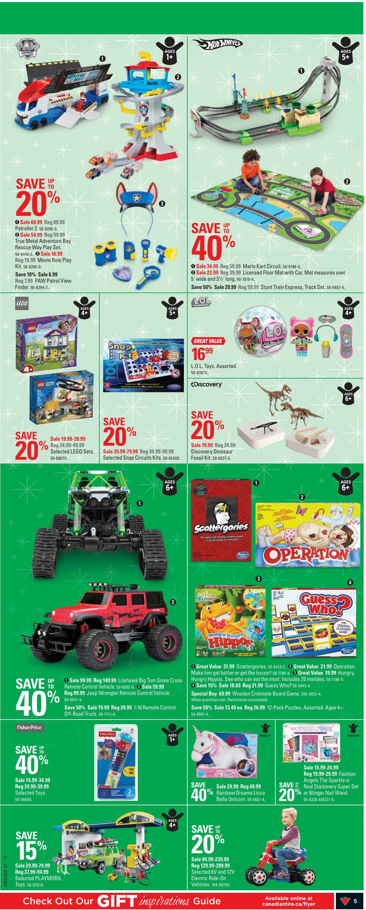 Flyer Canadian Tire 02.12.2021 - 08.12.2021