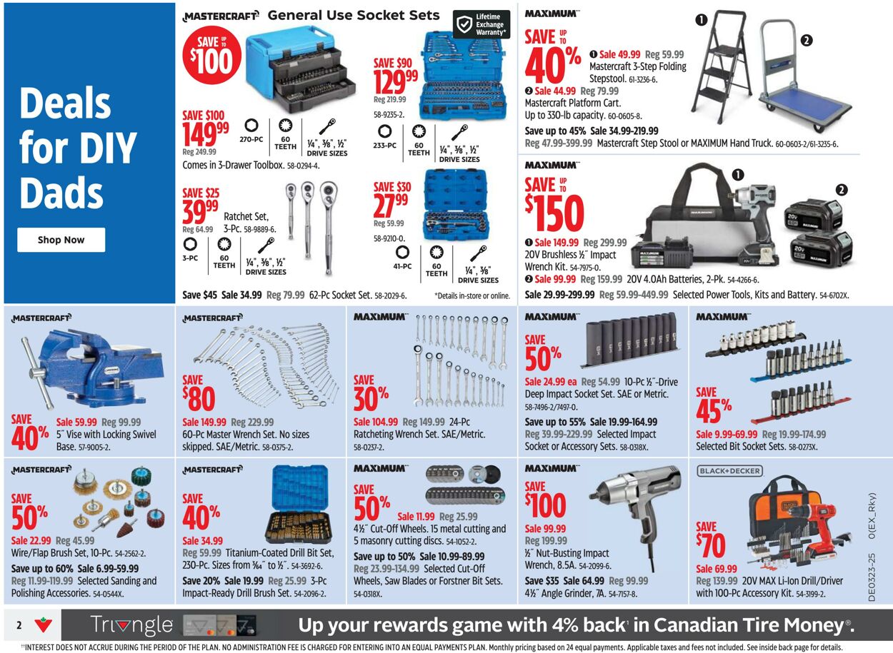 Flyer Canadian Tire 30.05.2025 - 08.06.2025