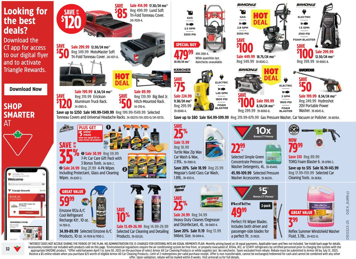 Flyer Canadian Tire 30.05.2025 - 08.06.2025