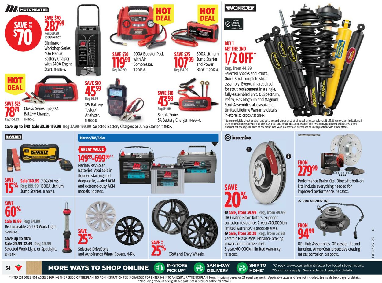Flyer Canadian Tire 30.05.2025 - 08.06.2025