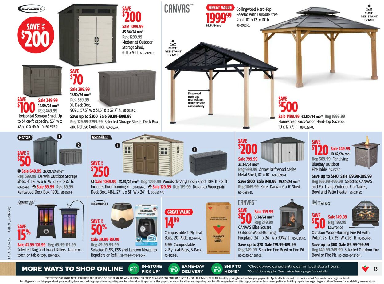 Flyer Canadian Tire 30.05.2025 - 08.06.2025