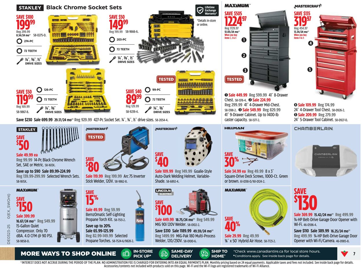 Flyer Canadian Tire 30.05.2025 - 08.06.2025