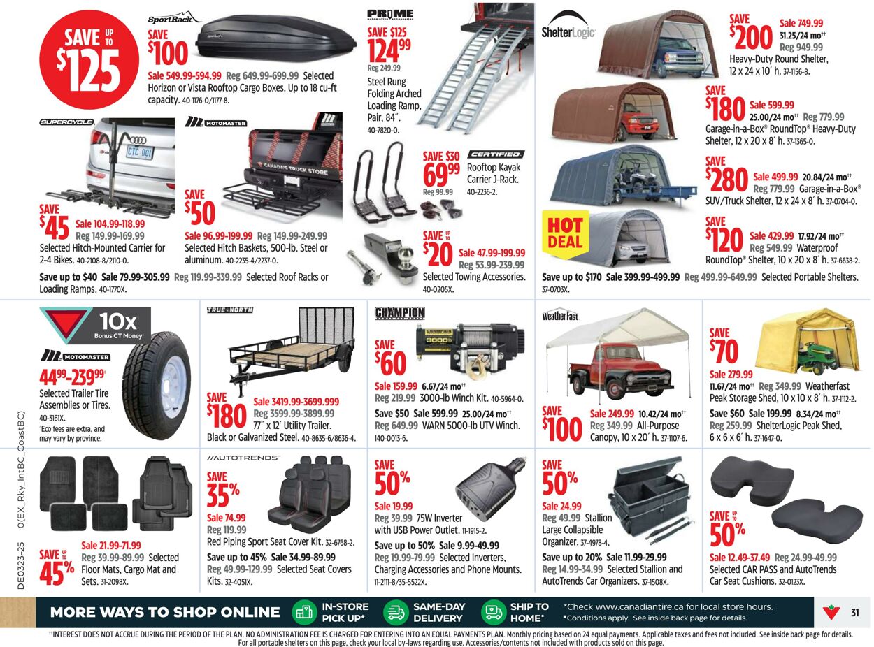 Flyer Canadian Tire 30.05.2025 - 08.06.2025