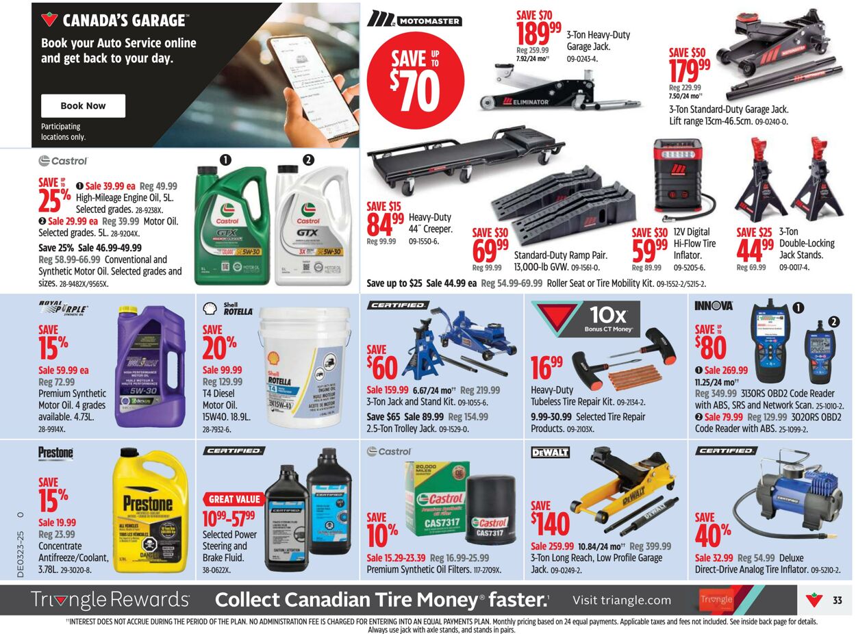 Flyer Canadian Tire 30.05.2025 - 08.06.2025