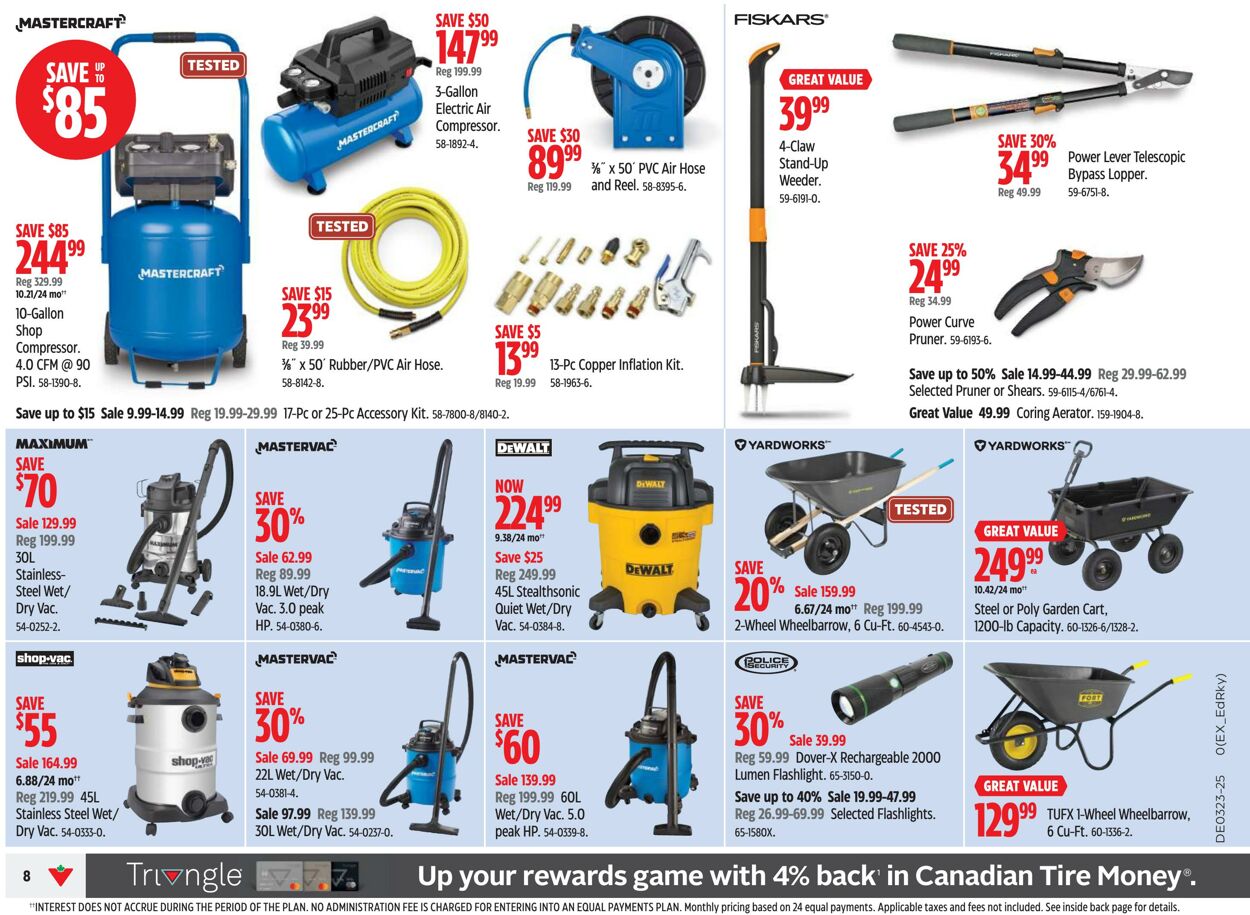 Flyer Canadian Tire 30.05.2025 - 08.06.2025
