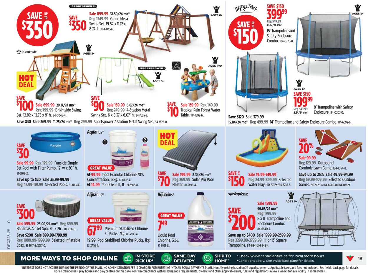 Flyer Canadian Tire 30.05.2025 - 08.06.2025
