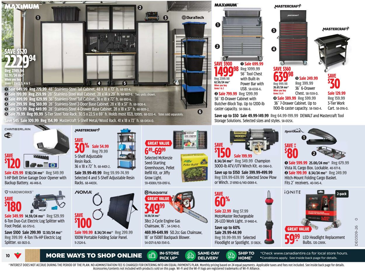 Flyer Canadian Tire 02.03.2026 - 10.03.2026
