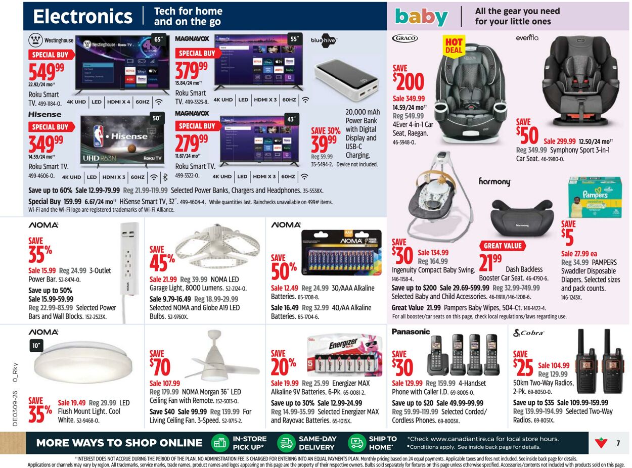 Flyer Canadian Tire 02.03.2026 - 10.03.2026