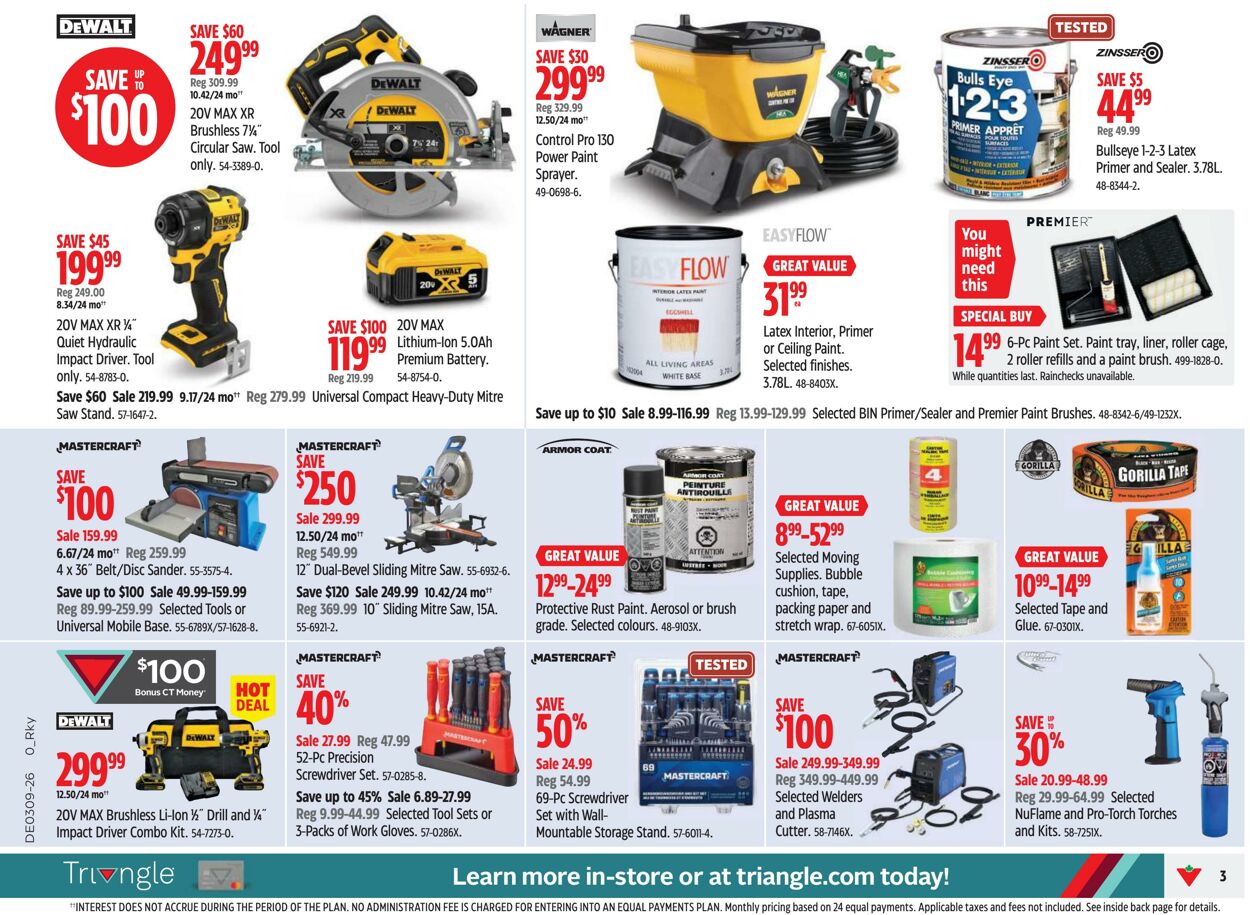 Flyer Canadian Tire 02.03.2026 - 10.03.2026