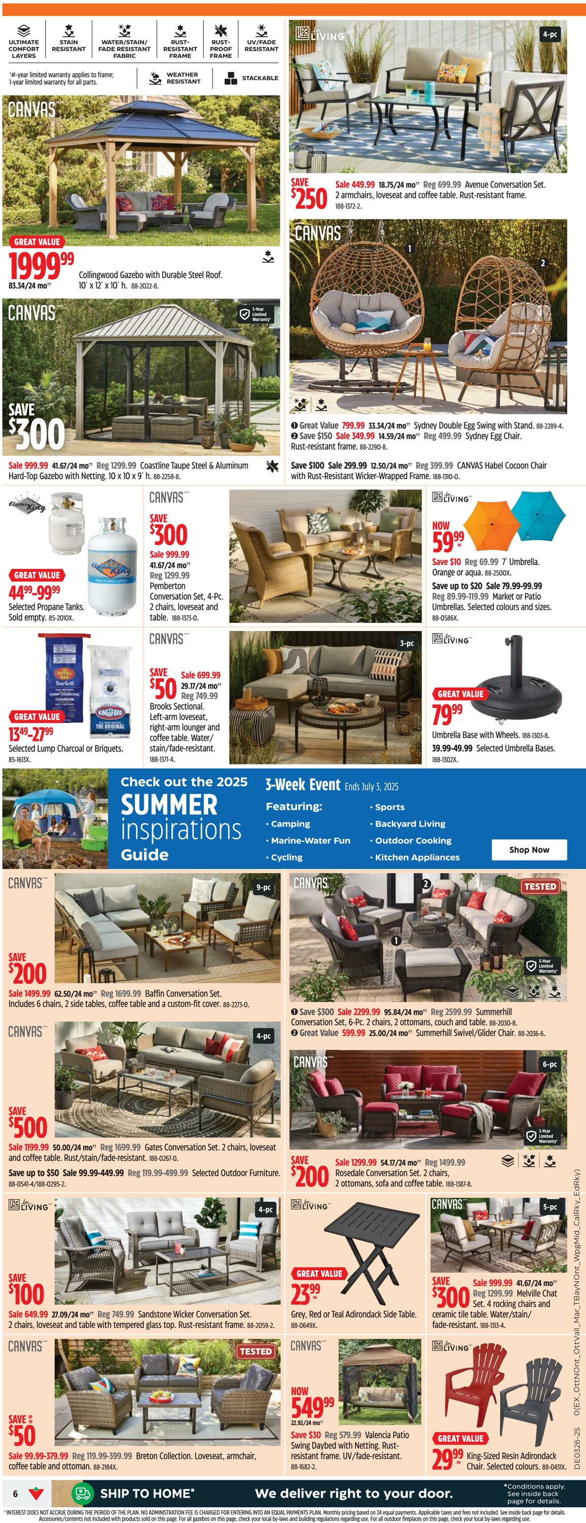 Flyer Canadian Tire 19.06.2025 - 29.06.2025