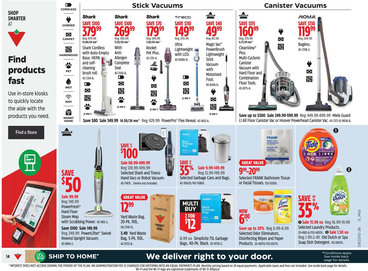 Flyer Canadian Tire 05.03.2026 - 13.03.2026