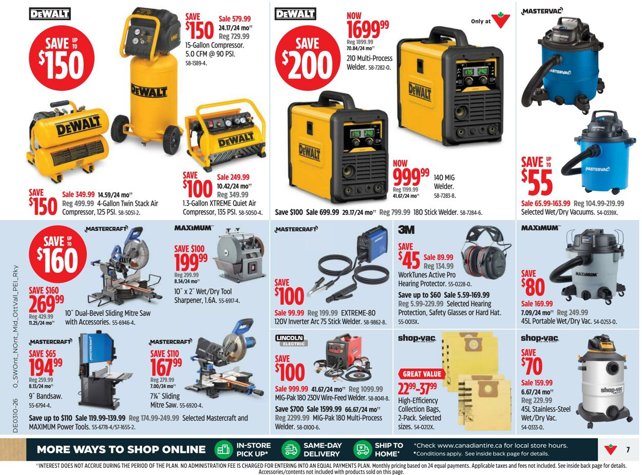 Flyer Canadian Tire 05.03.2026 - 13.03.2026
