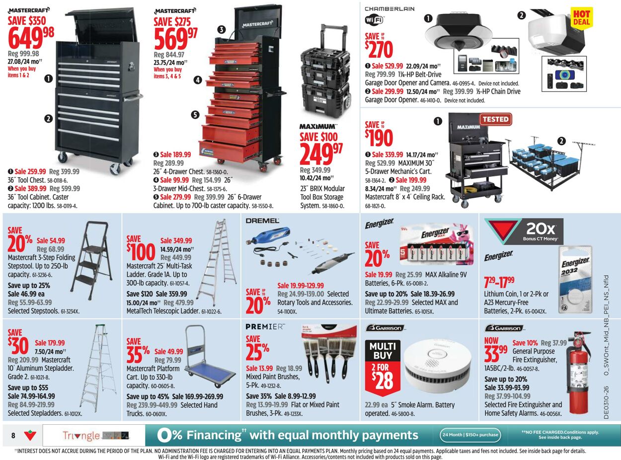 Flyer Canadian Tire 05.03.2026 - 13.03.2026