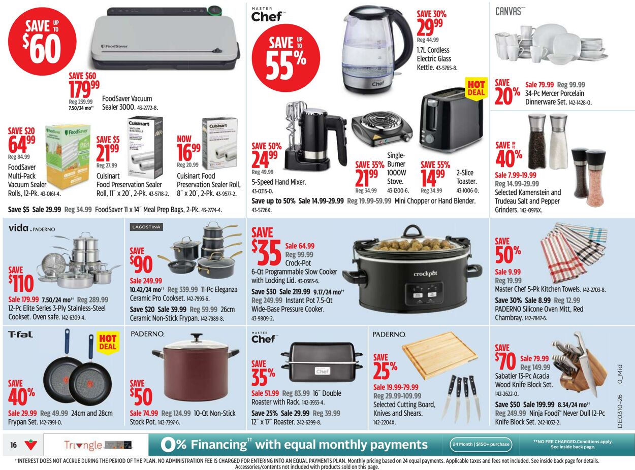 Flyer Canadian Tire 05.03.2026 - 13.03.2026