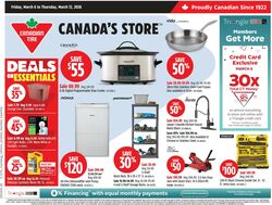 Flyer Canadian Tire 06.03.2026 - 14.03.2026
