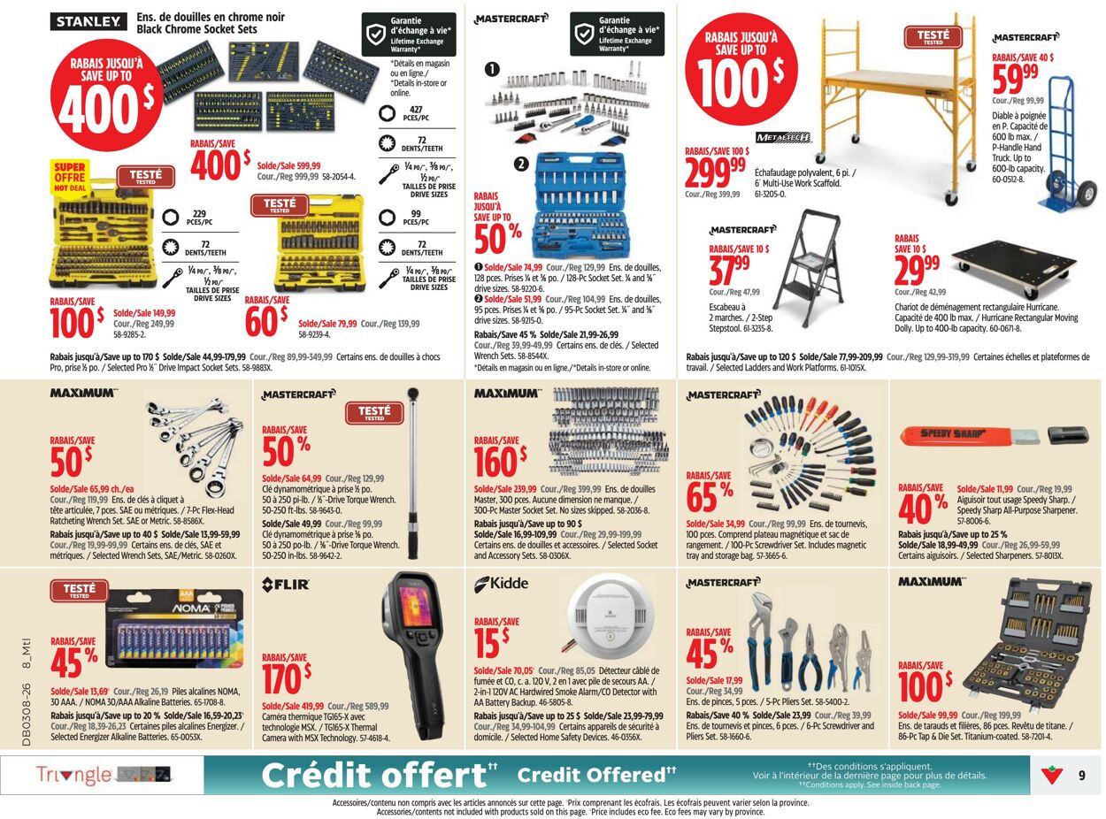 Flyer Canadian Tire 20.02.2026 - 28.02.2026