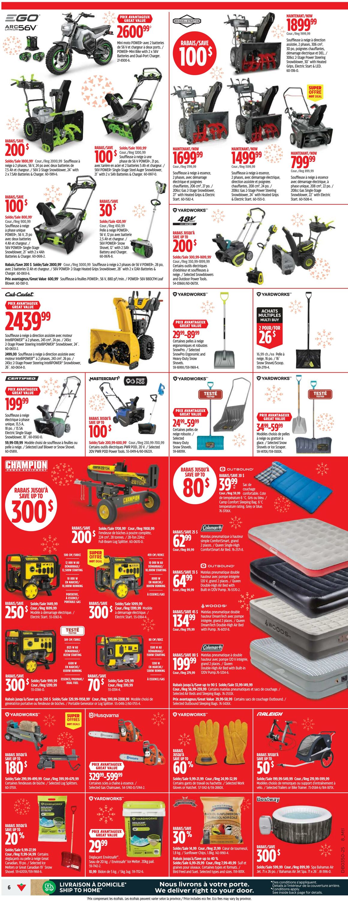 Flyer Canadian Tire 04.12.2025 - 10.12.2025