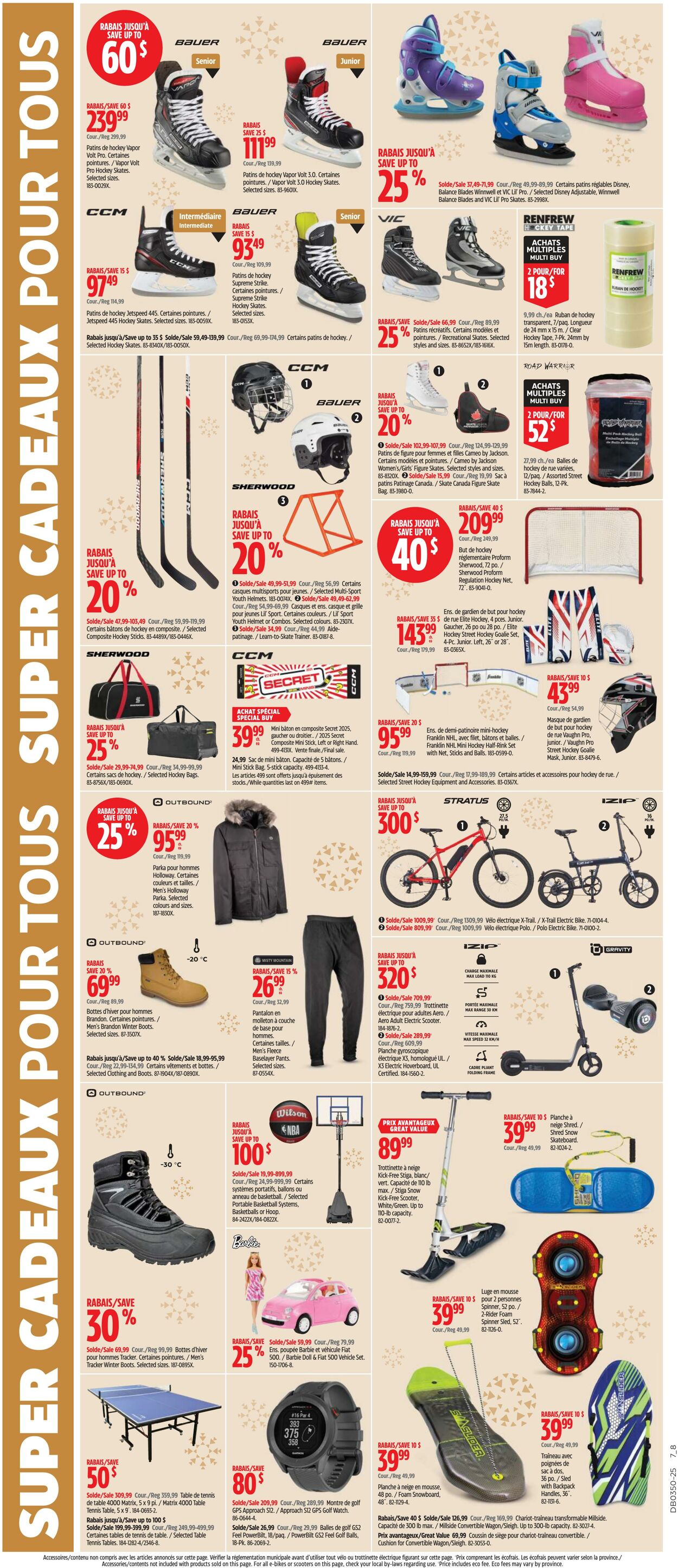 Flyer Canadian Tire 04.12.2025 - 10.12.2025