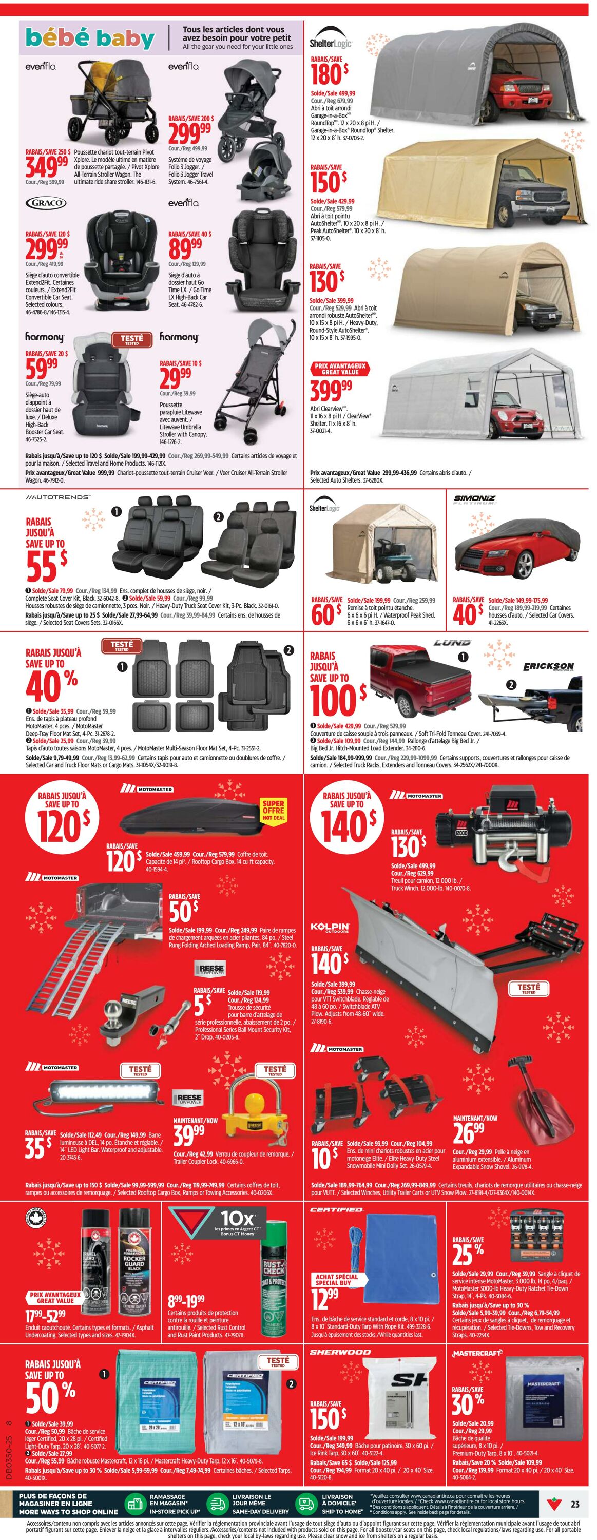 Flyer Canadian Tire 04.12.2025 - 10.12.2025