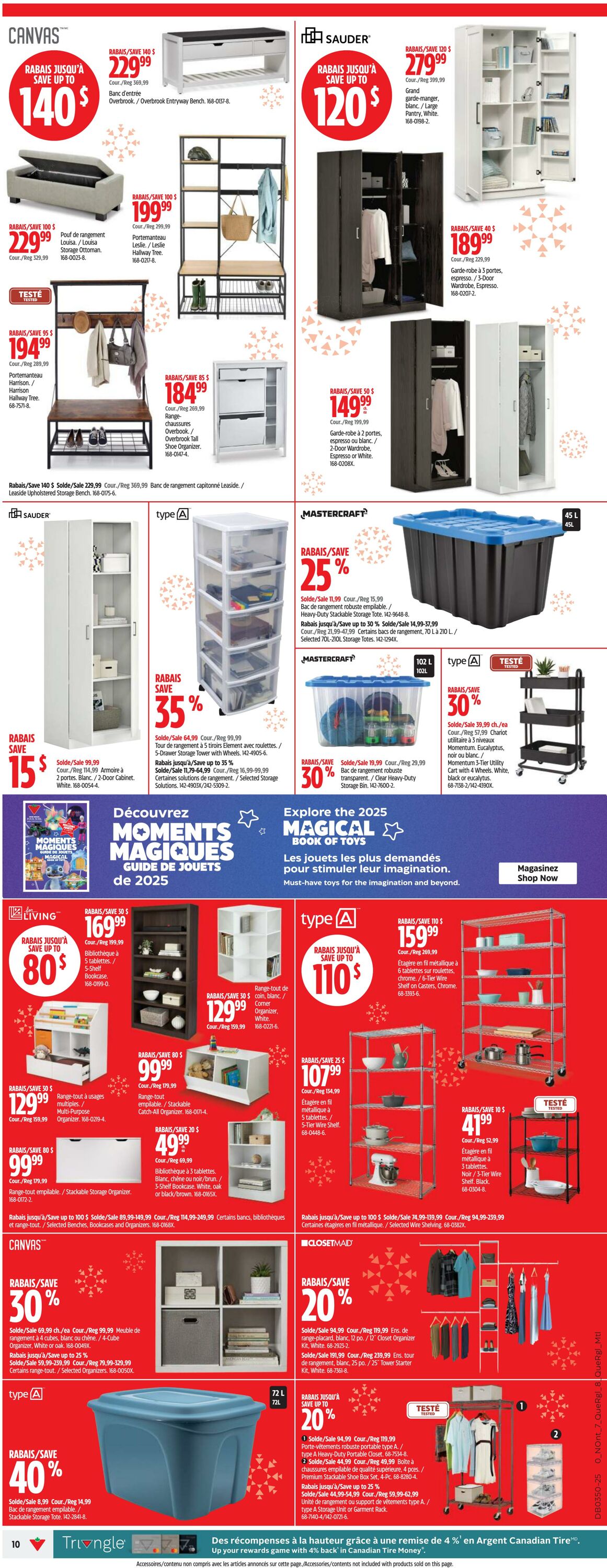 Flyer Canadian Tire 04.12.2025 - 10.12.2025