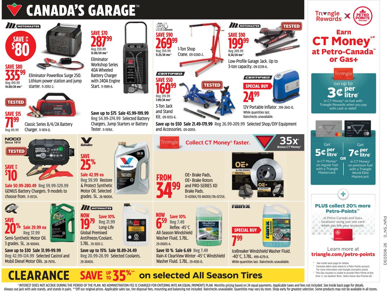 Flyer Canadian Tire 24.02.2026 - 04.03.2026