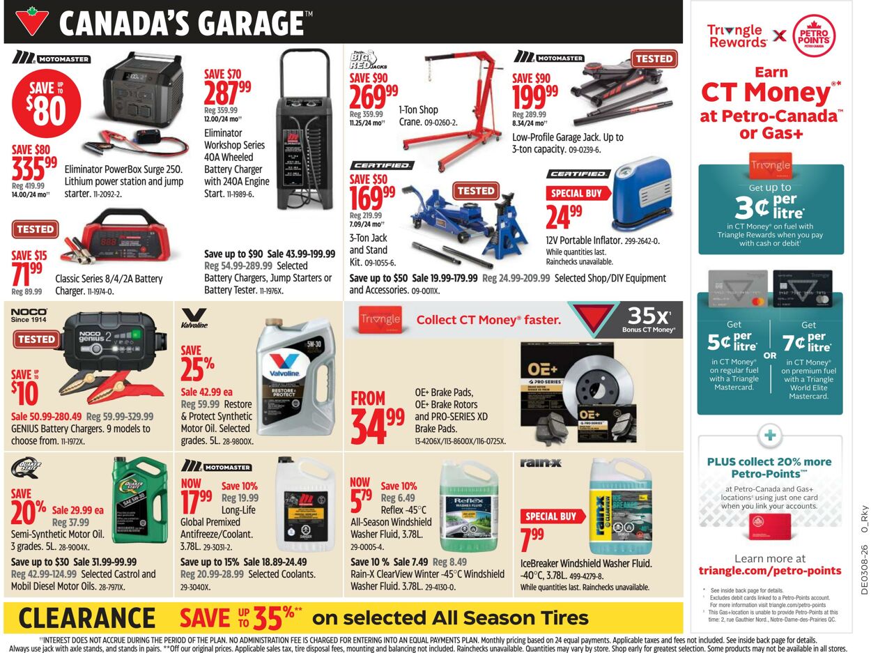Flyer Canadian Tire 22.02.2026 - 02.03.2026