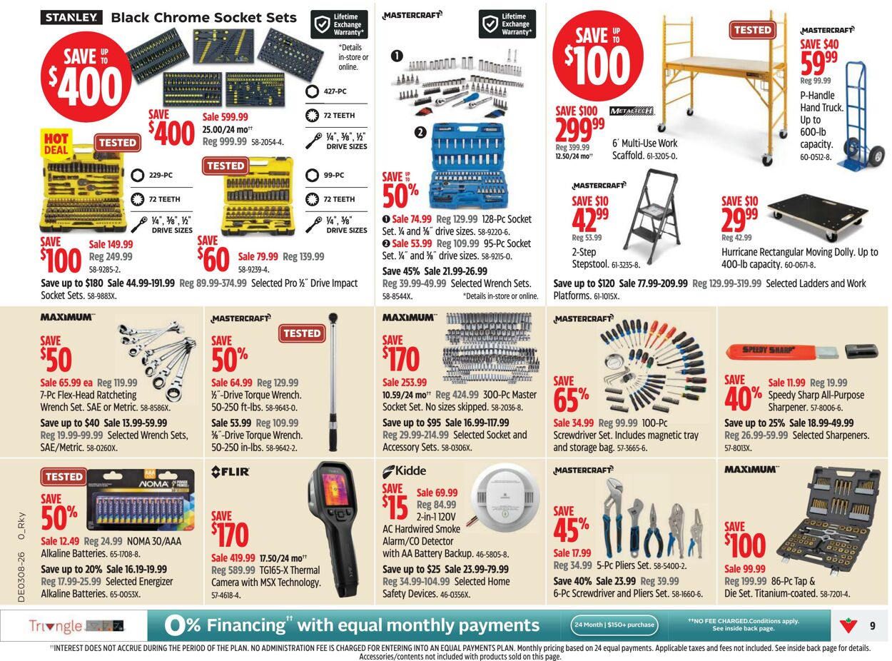 Flyer Canadian Tire 22.02.2026 - 02.03.2026