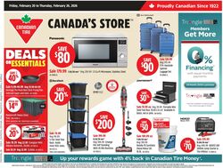 Flyer Canadian Tire 22.02.2026 - 02.03.2026