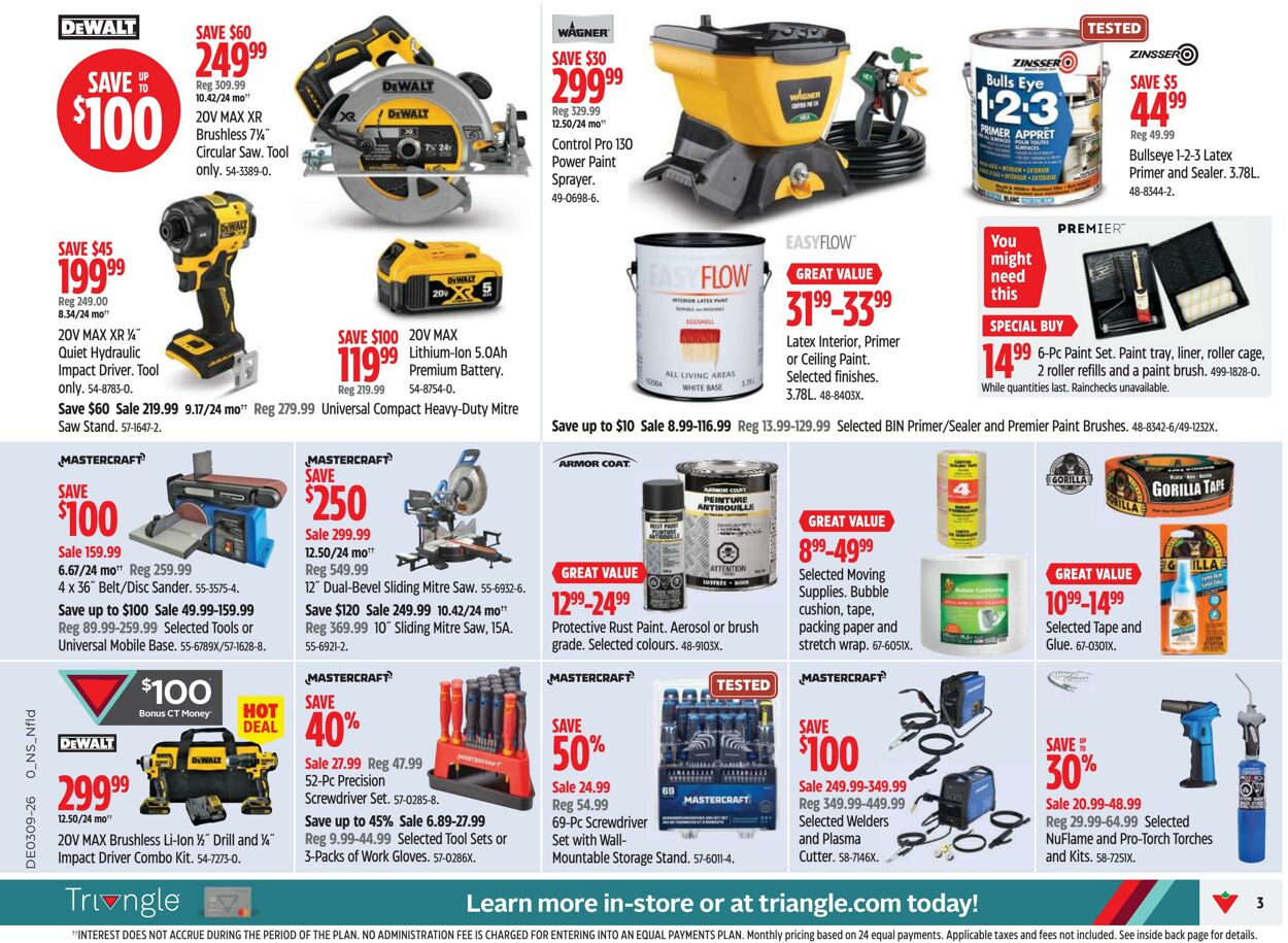 Flyer Canadian Tire 26.02.2026 - 06.03.2026