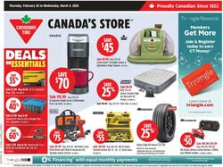 Flyer Canadian Tire 06.03.2026 - 14.03.2026