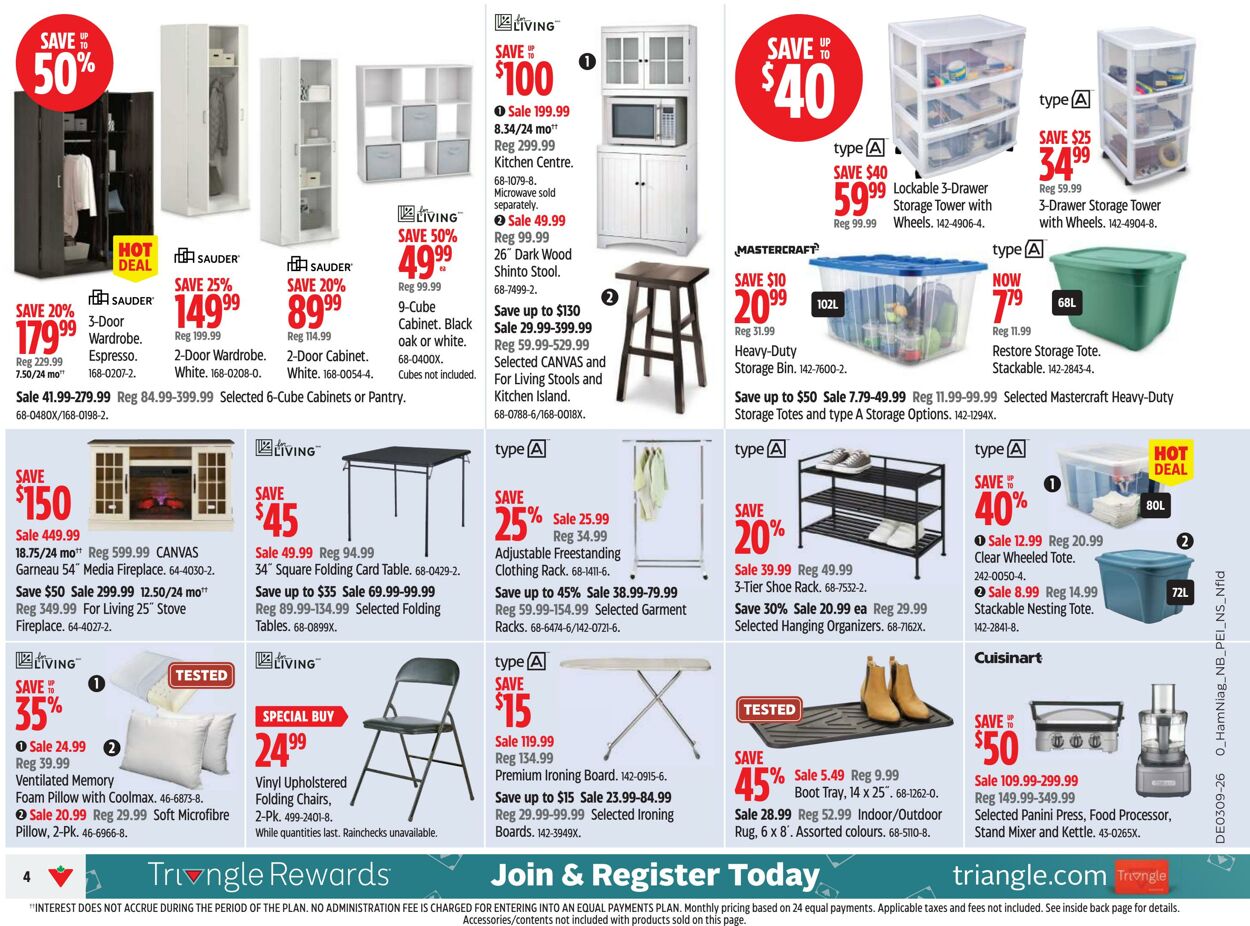 Flyer Canadian Tire 03.03.2026 - 11.03.2026