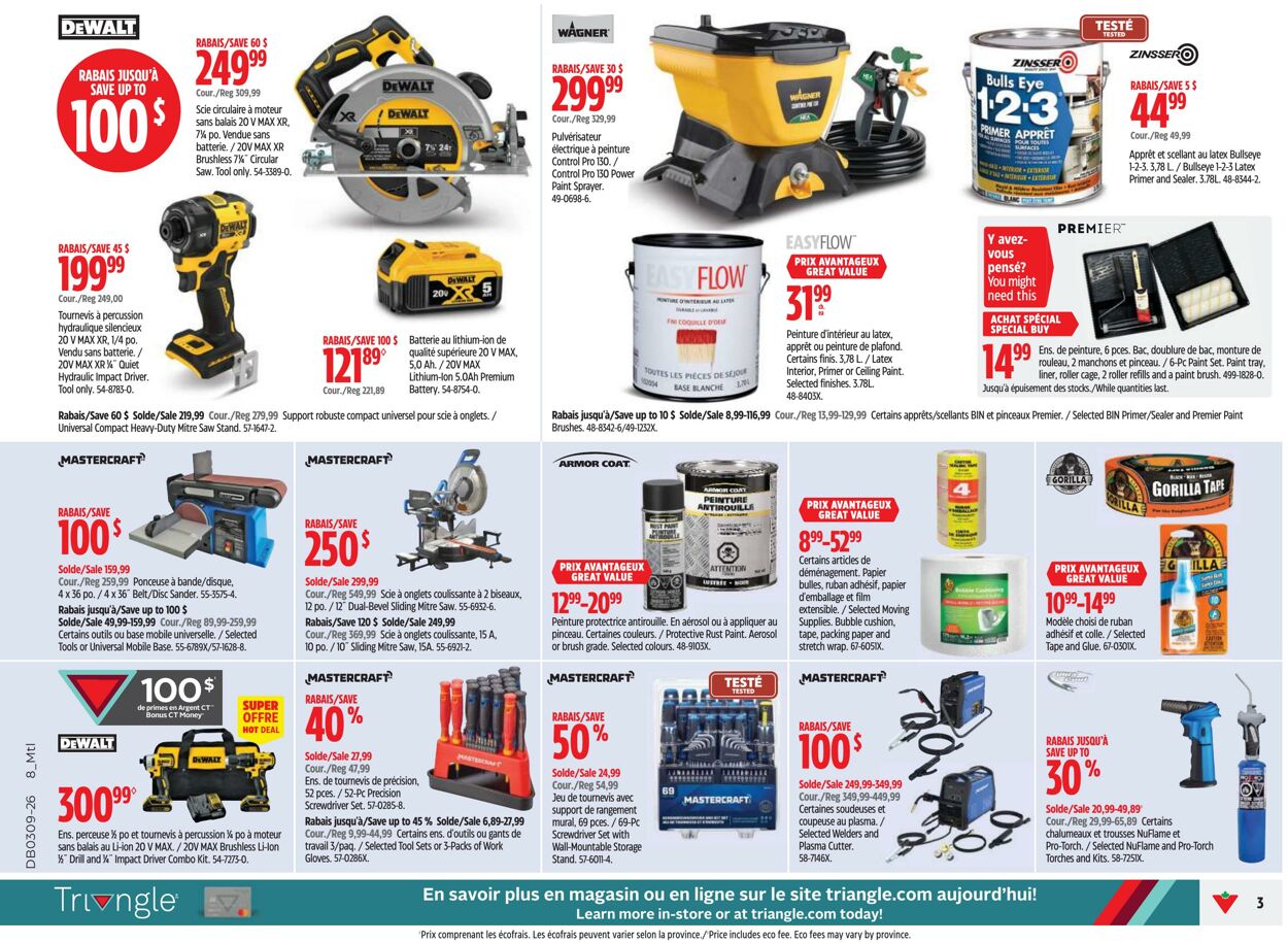 Flyer Canadian Tire 27.02.2026 - 07.03.2026