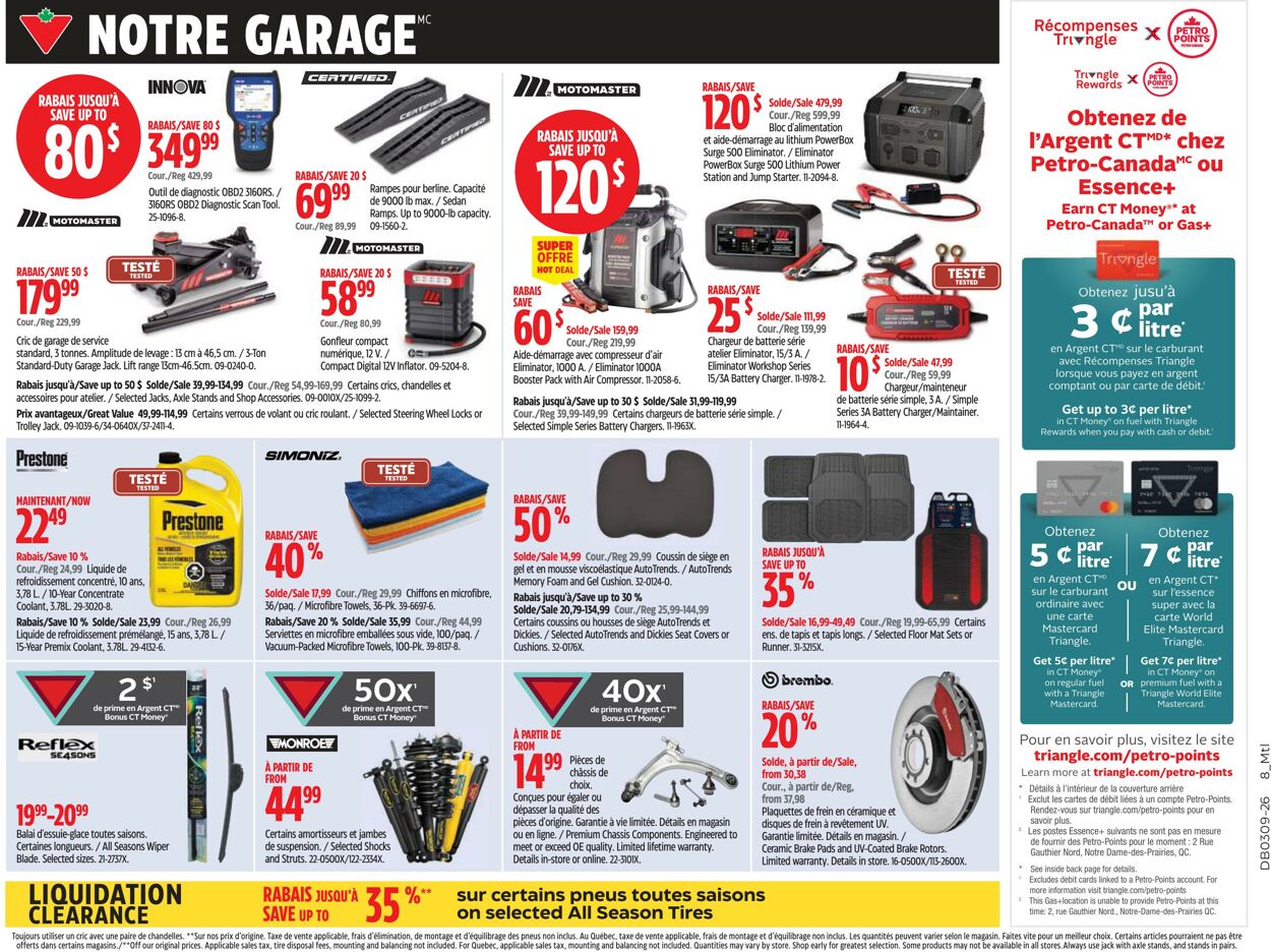 Flyer Canadian Tire 27.02.2026 - 07.03.2026