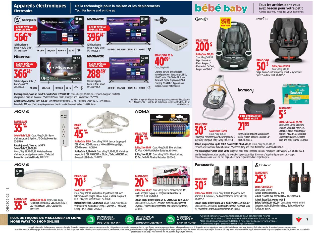 Flyer Canadian Tire 27.02.2026 - 07.03.2026