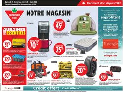 Flyer Canadian Tire 06.03.2026 - 14.03.2026