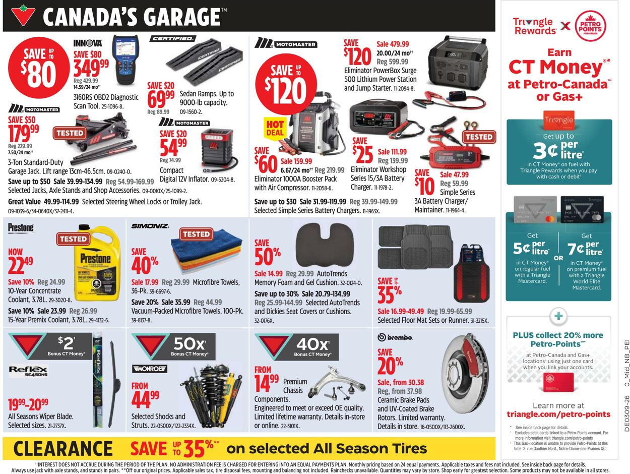 Flyer Canadian Tire 27.02.2026 - 07.03.2026