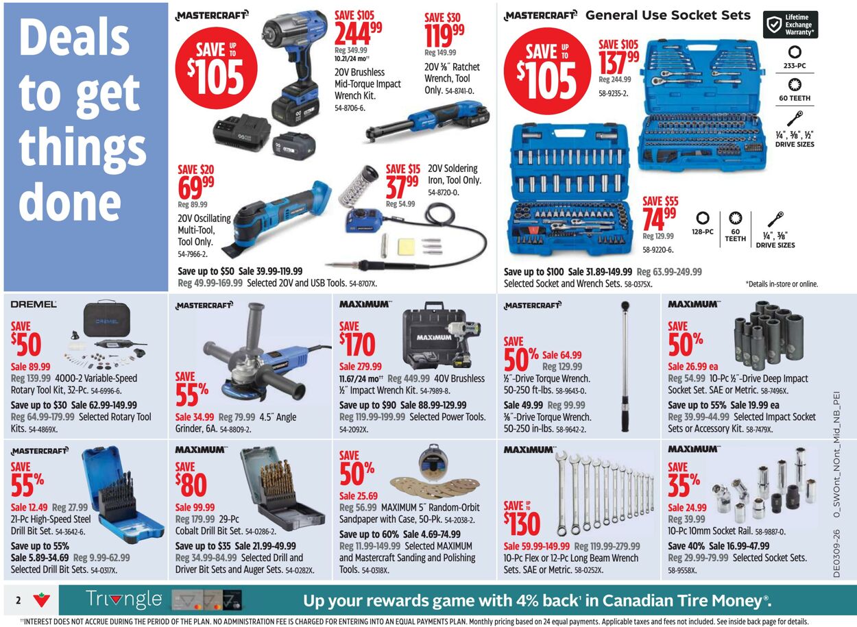 Flyer Canadian Tire 27.02.2026 - 07.03.2026