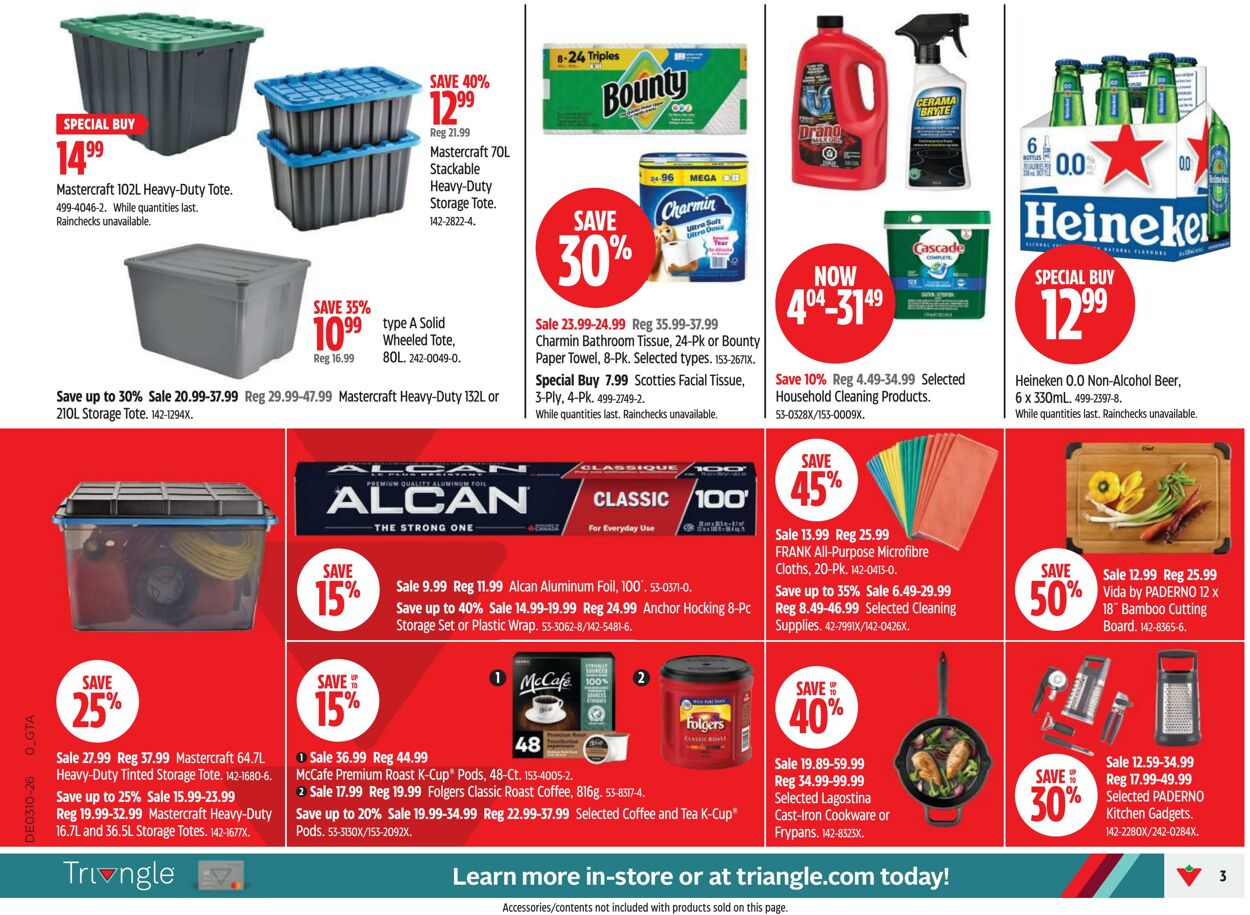 Flyer Canadian Tire 06.03.2026 - 14.03.2026
