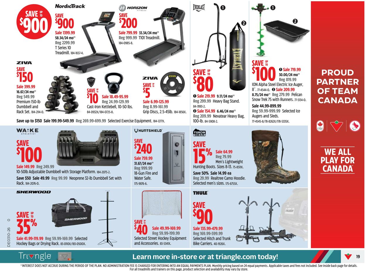 Flyer Canadian Tire 06.03.2026 - 14.03.2026