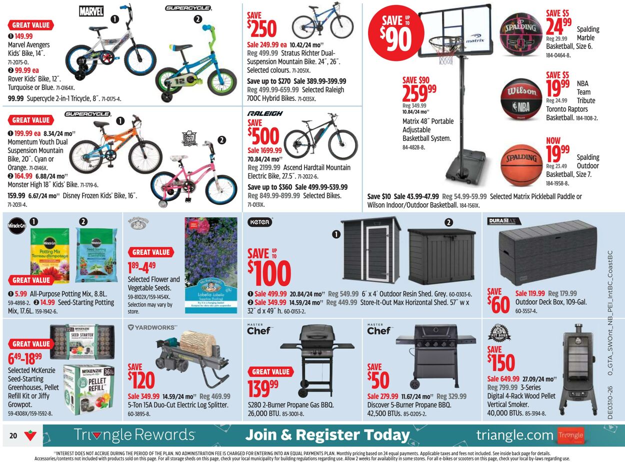 Flyer Canadian Tire 06.03.2026 - 14.03.2026