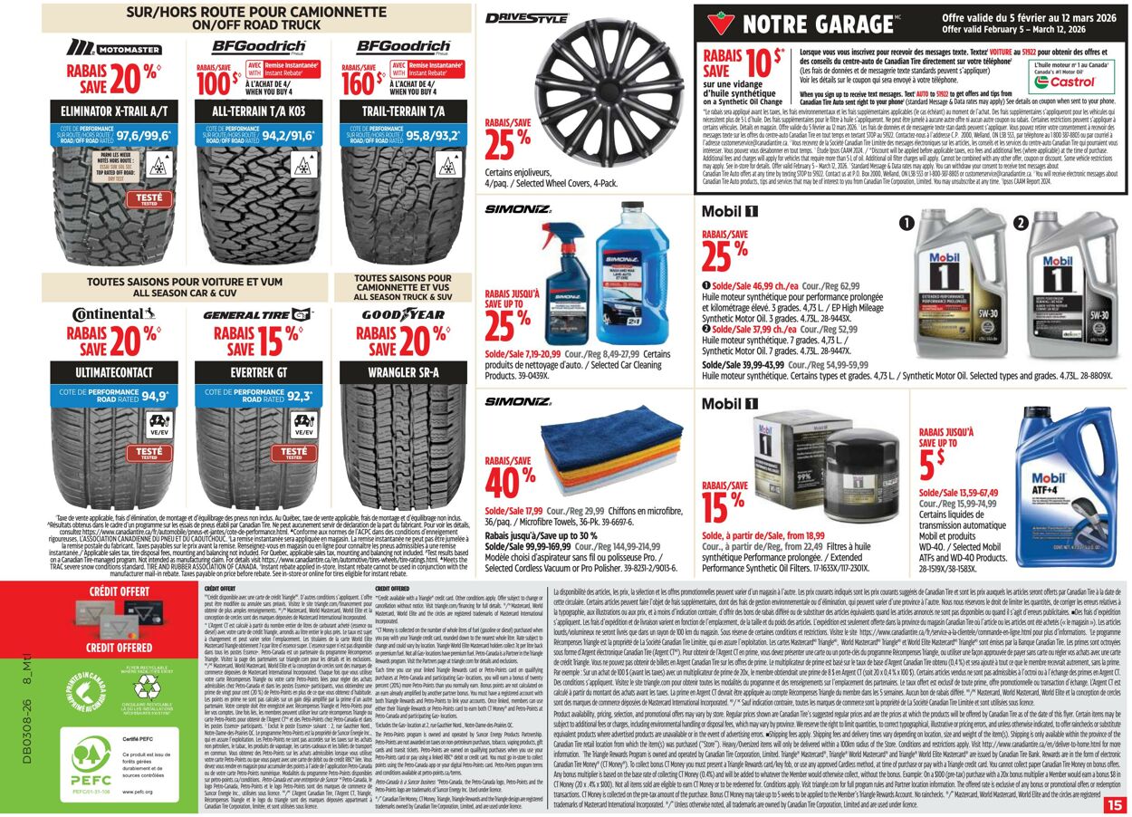 Flyer Canadian Tire 23.02.2026 - 03.03.2026