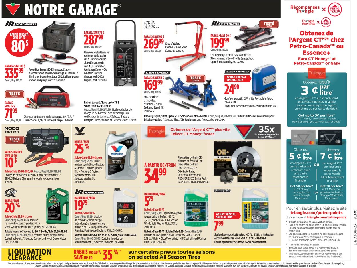 Flyer Canadian Tire 23.02.2026 - 03.03.2026