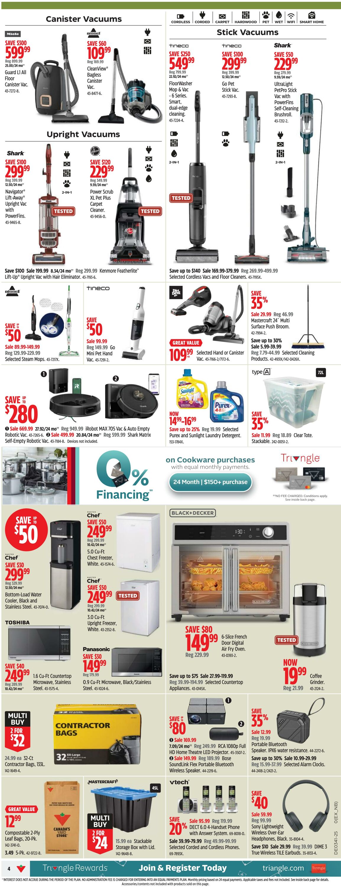 Flyer Canadian Tire 02.10.2025 - 08.10.2025