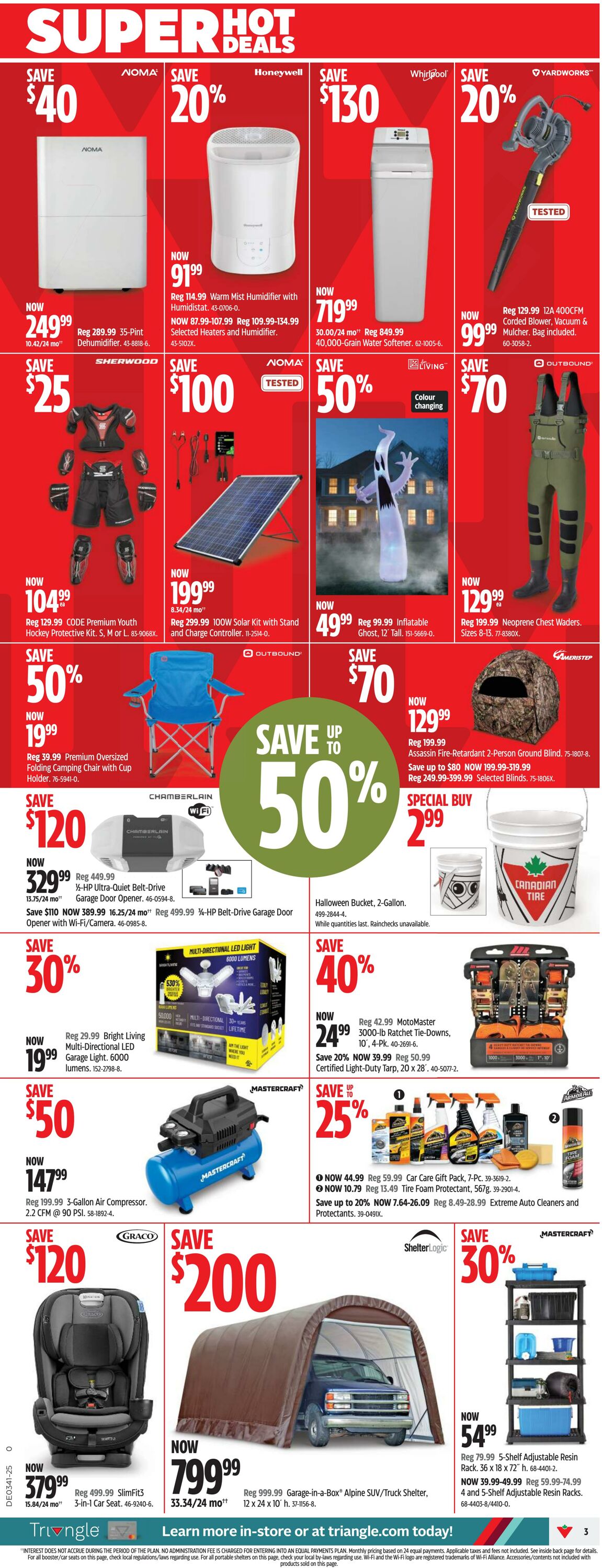 Flyer Canadian Tire 02.10.2025 - 08.10.2025