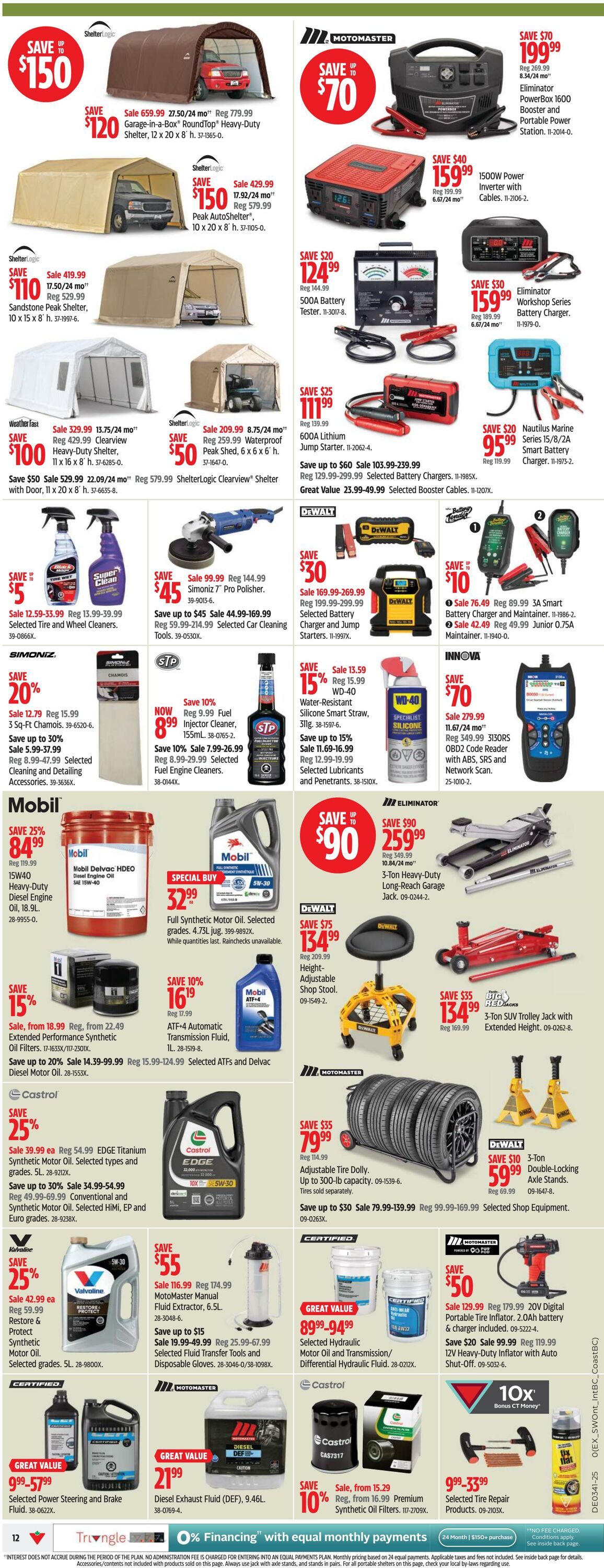 Flyer Canadian Tire 02.10.2025 - 08.10.2025