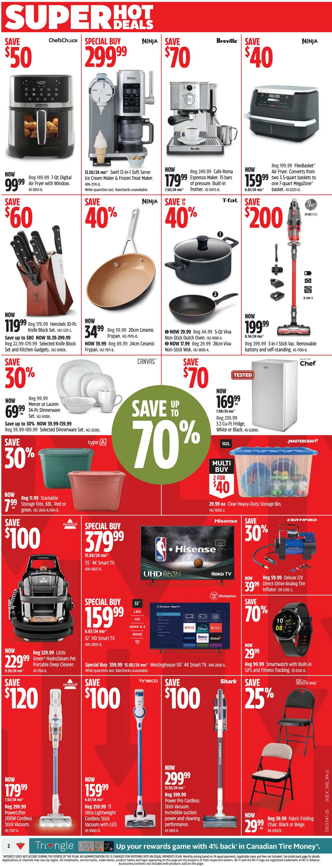 Flyer Canadian Tire 02.10.2025 - 08.10.2025
