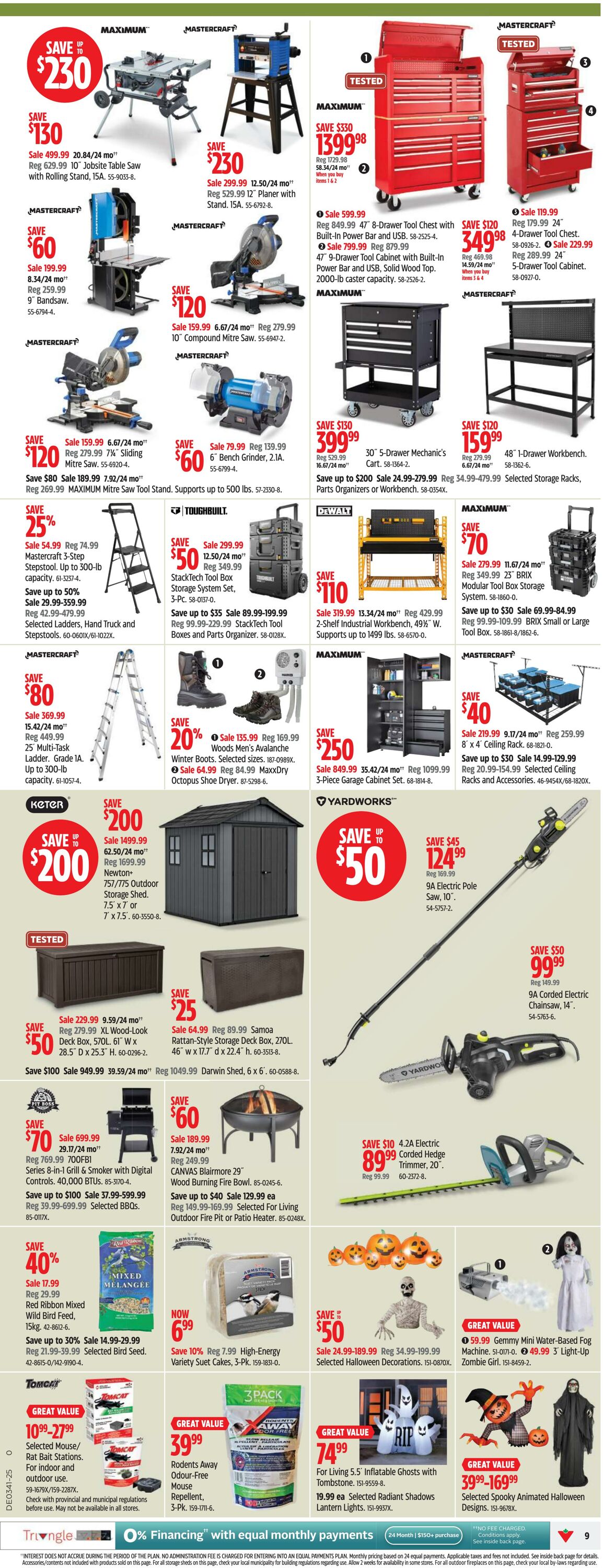 Flyer Canadian Tire 02.10.2025 - 08.10.2025