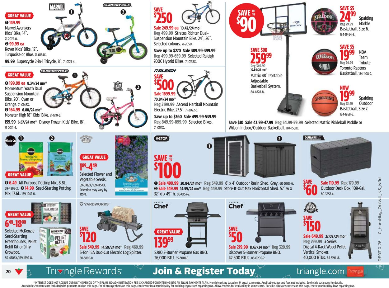 Flyer Canadian Tire 07.03.2026 - 15.03.2026