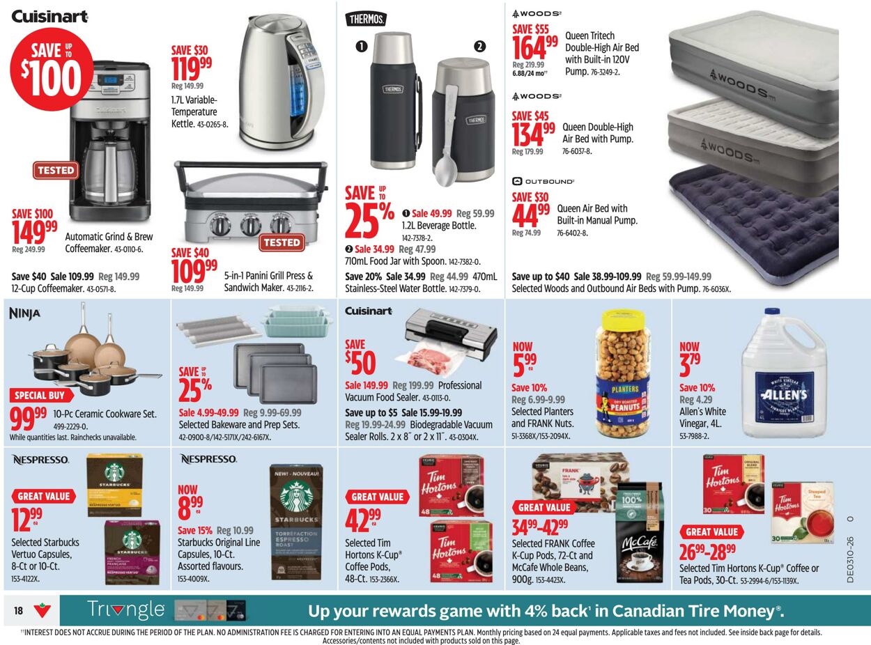 Flyer Canadian Tire 07.03.2026 - 15.03.2026